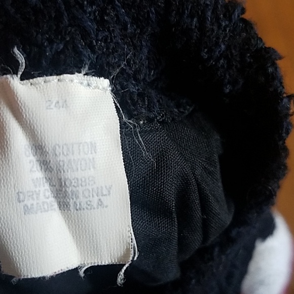 Allen Wah Native American Vintage lined Chenille Sweater Sz Lrg - Picture 10 of 11